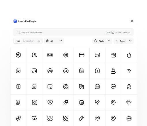 Iconly Pro — 28,000+ Customizable Icons, 3D, Flat & Animated